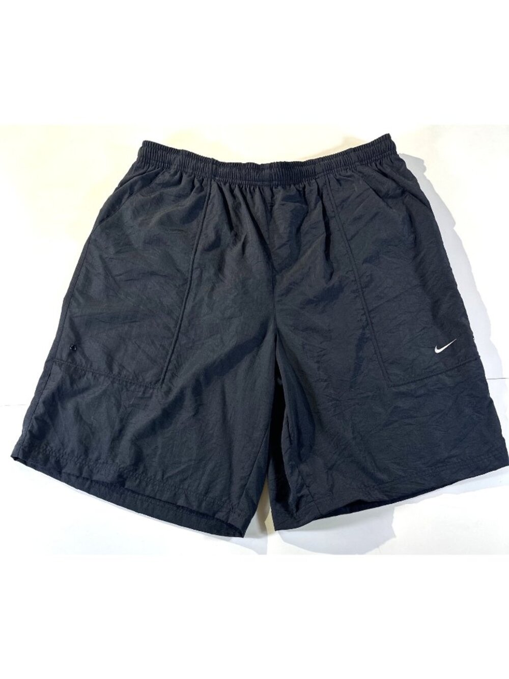 Nike Mens Black Elastic Waist Athletic Shorts XXL